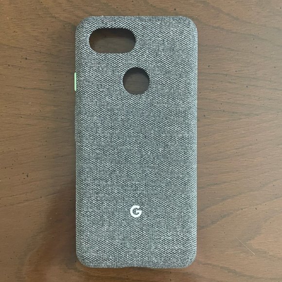 Google Pixel Gray Fabric Case Minimalist Design - Picture 1 of 2